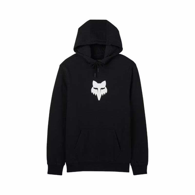 Fox Head Fleece Pullover Black