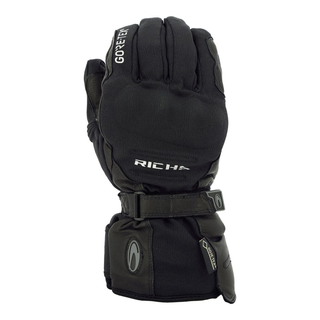 Road Gloves Richa Ice Polar Gore-Tex Black