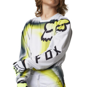 Fox 180 Toxsyk Motocross Jersey Youth Flo Yellow - Image 2