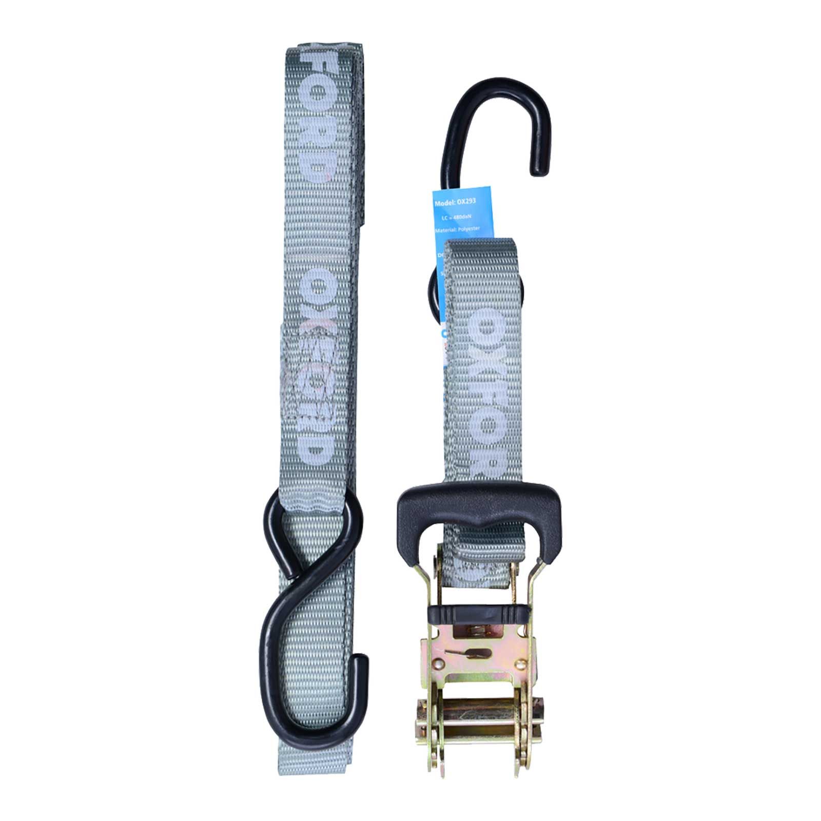 OXFORD STRAPS 3 - HD TIE DOWNS - 960KG RATCHET - Image 1