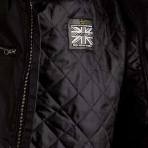 RST Brixton Wax CE Textile Road Jacket Black - Image 8