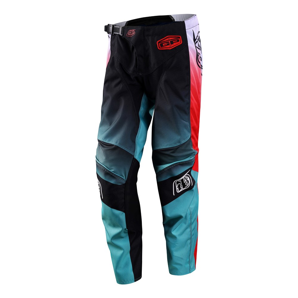 Troy Lee GP Arc Motocross Pant Youth Turquoise/Neon Melon