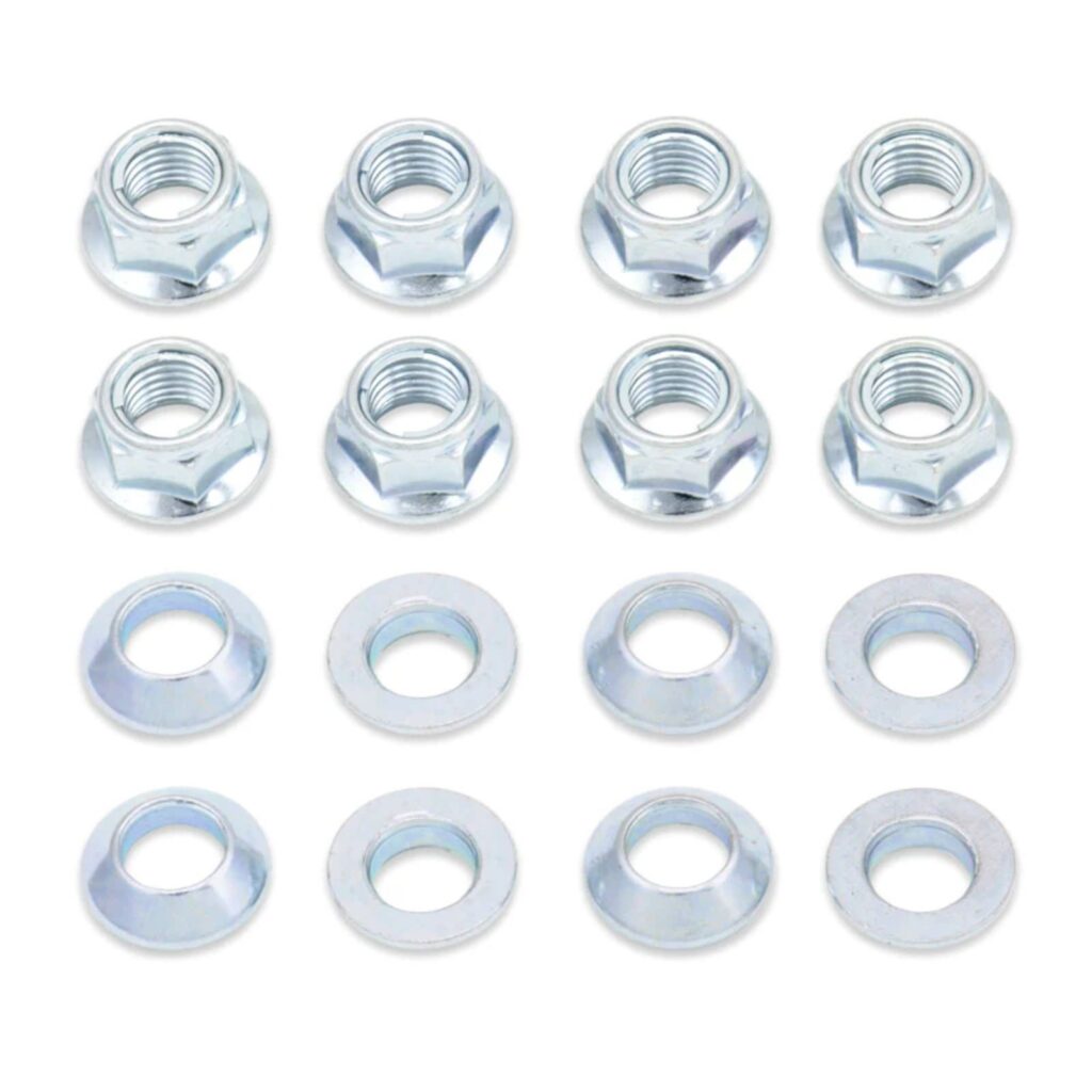 LUG LOCKS SILVER (Pkt of 8)