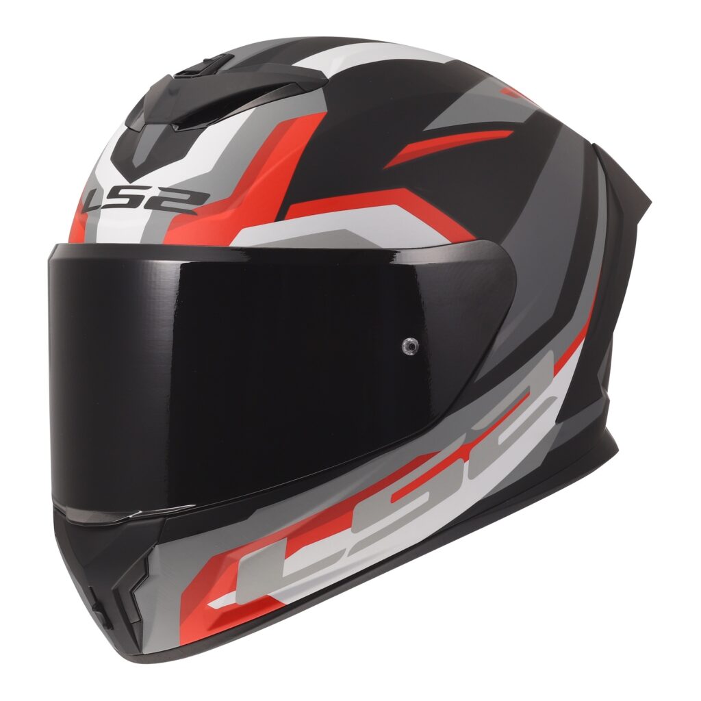 LS2 FF820 Rapid III Hyper Road Helmet Black/Red