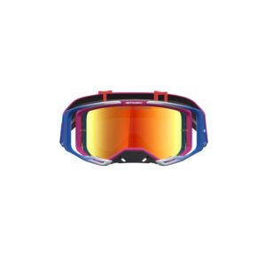Alpinestars Vision 8 Maven Motocross Goggles Red/Black Mirror Red Lens - Image 3