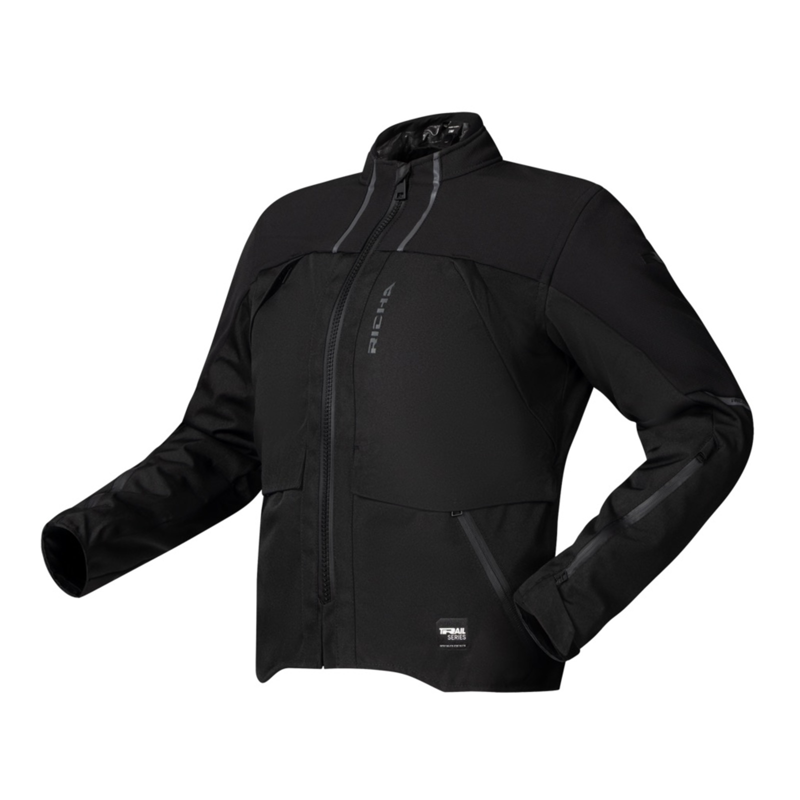 Richa Eternity Road Jacket Ladies Black - Image 1