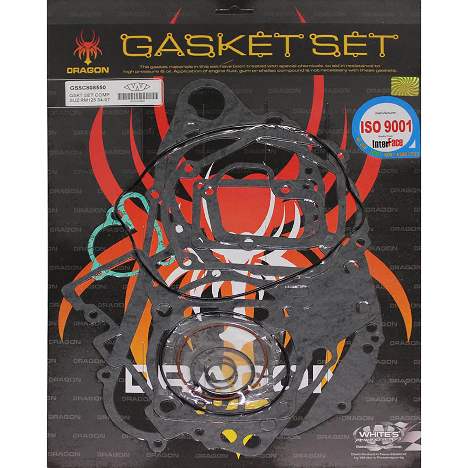 WHITES GASKET SET COMPLETE SUZ RM125 04-07 - Image 1