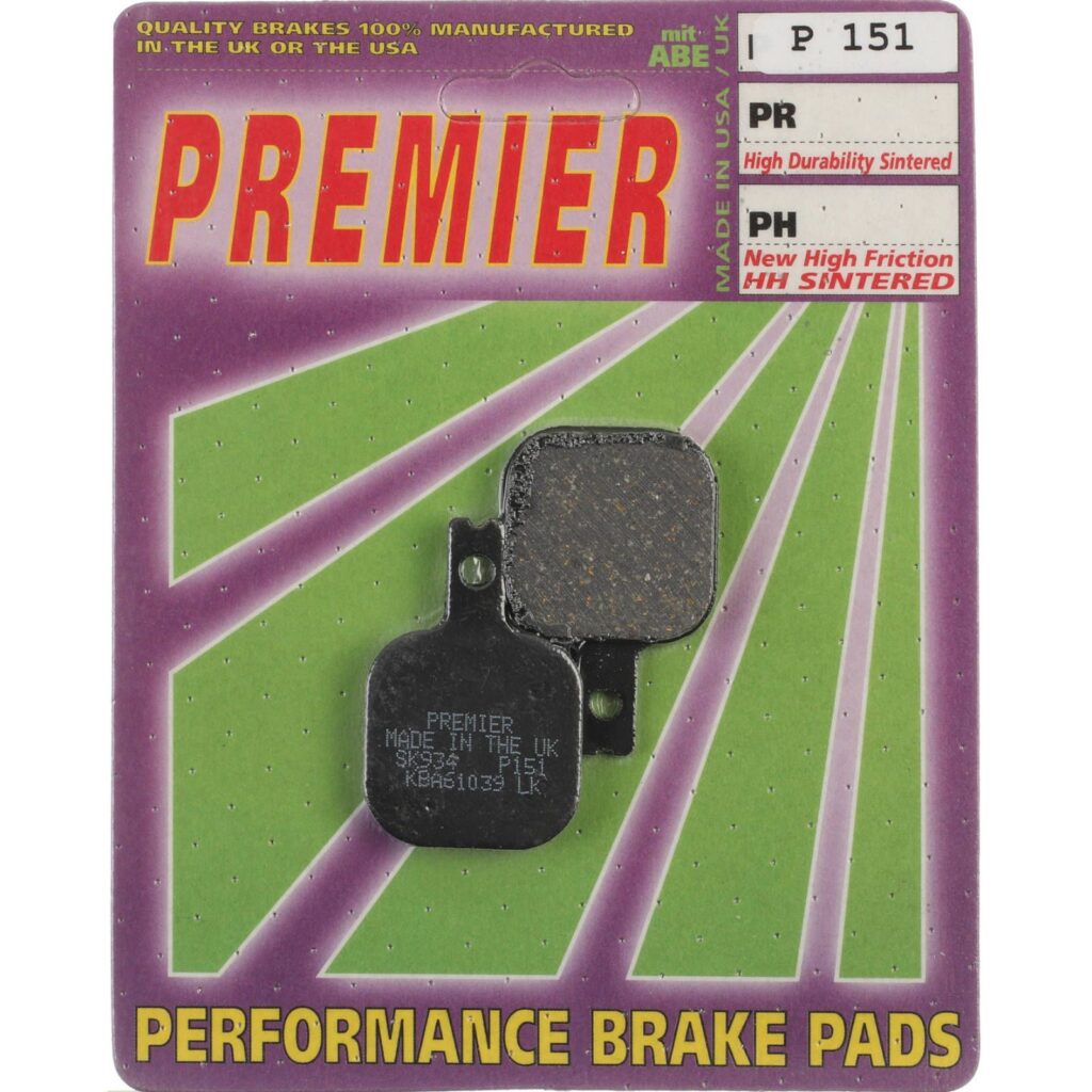 PREMIER BRAKE PADS P151 - HARRISON BILLET
