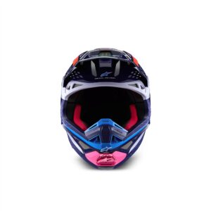 Alpinestars Supertech S-M10 Records Limited Edition Motocross Helmet Multicolour Gloss - Image 3