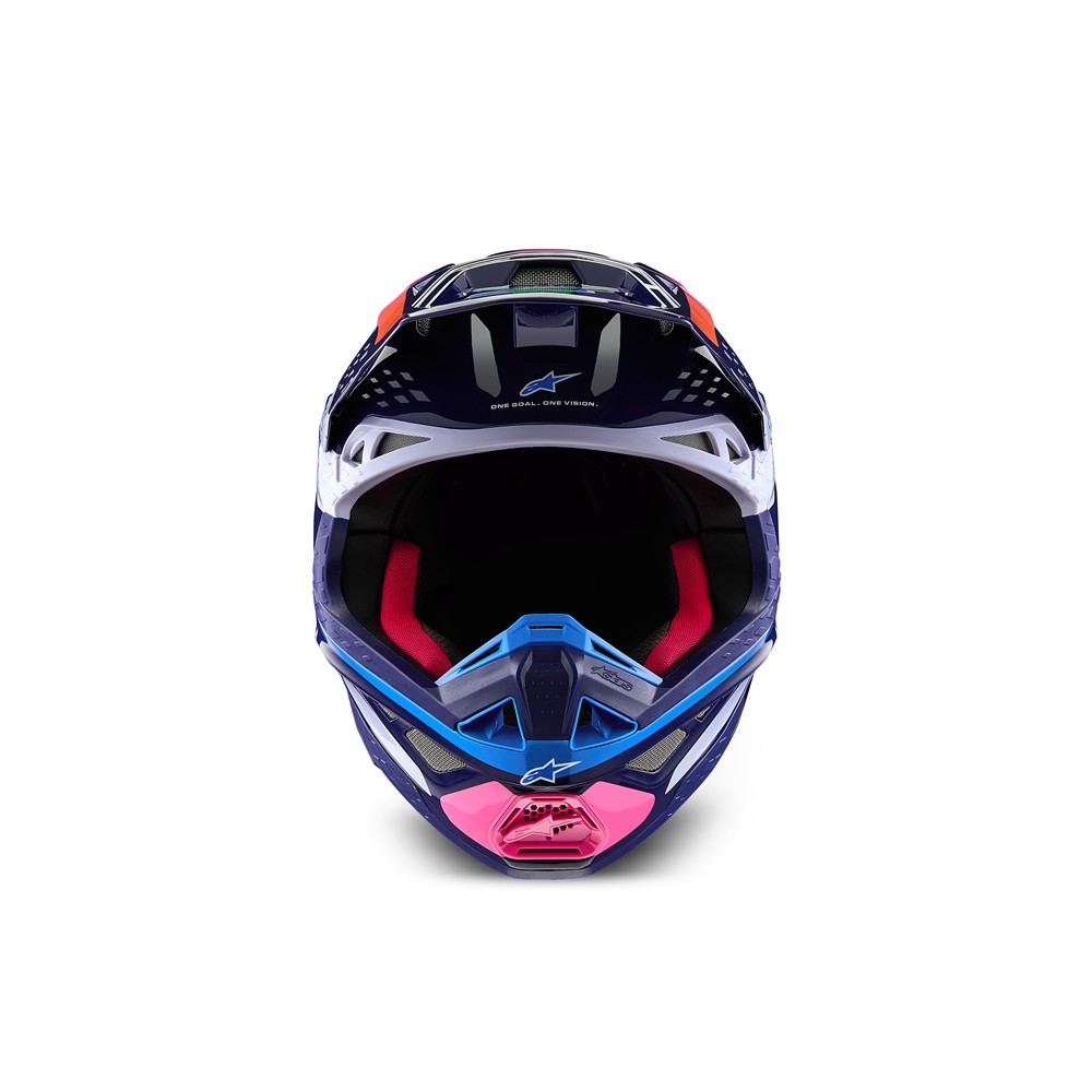 Alpinestars Supertech S-M10 Records Limited Edition Motocross Helmet Multicolour Gloss