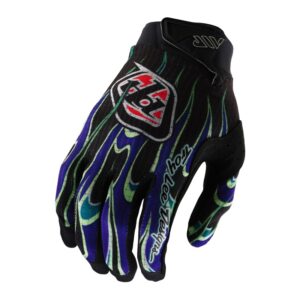 Troy Lee Designs Air Torched Motocross Gloves Black/Purple - Image 1