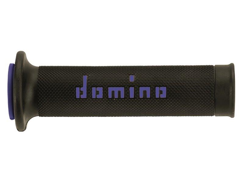 RACE GRIPS KNURL 120/125mm WHITE/BLACK OPEN