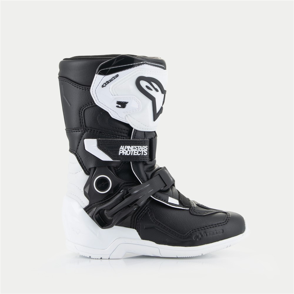 Alpinestars Tech-3S Kids MX Boots White/Black
