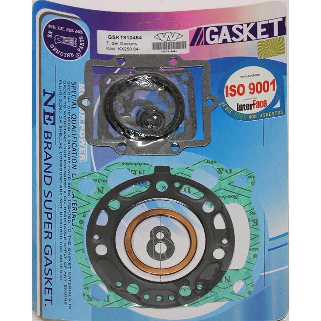 WHITES GASKET SET TOP KAW KX250 01-04