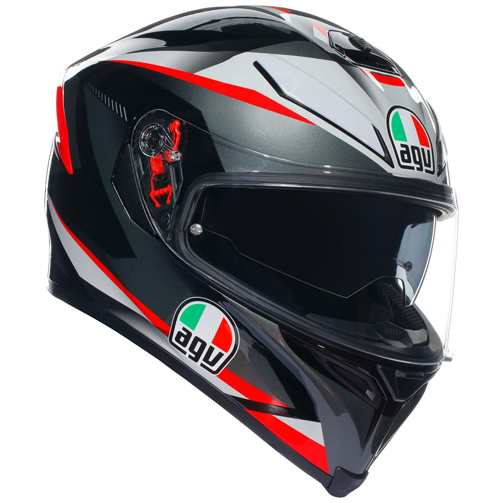 AGVK5 S Road Helmet Plasma Black/Grey/Red