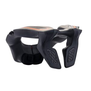 Youth Neck Support Black/Orange - One Size - Image 2
