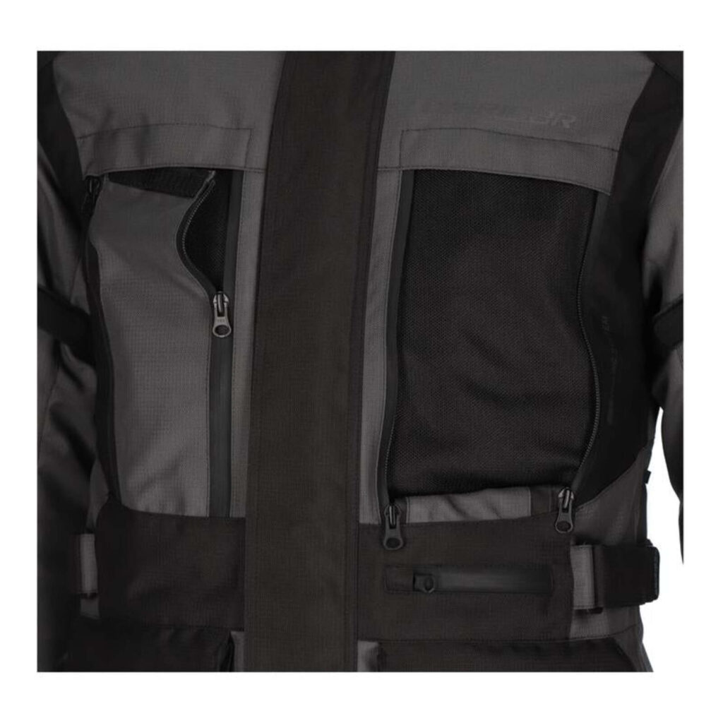 Dririder Explorer Adventure Jacket Dark Gray / Black