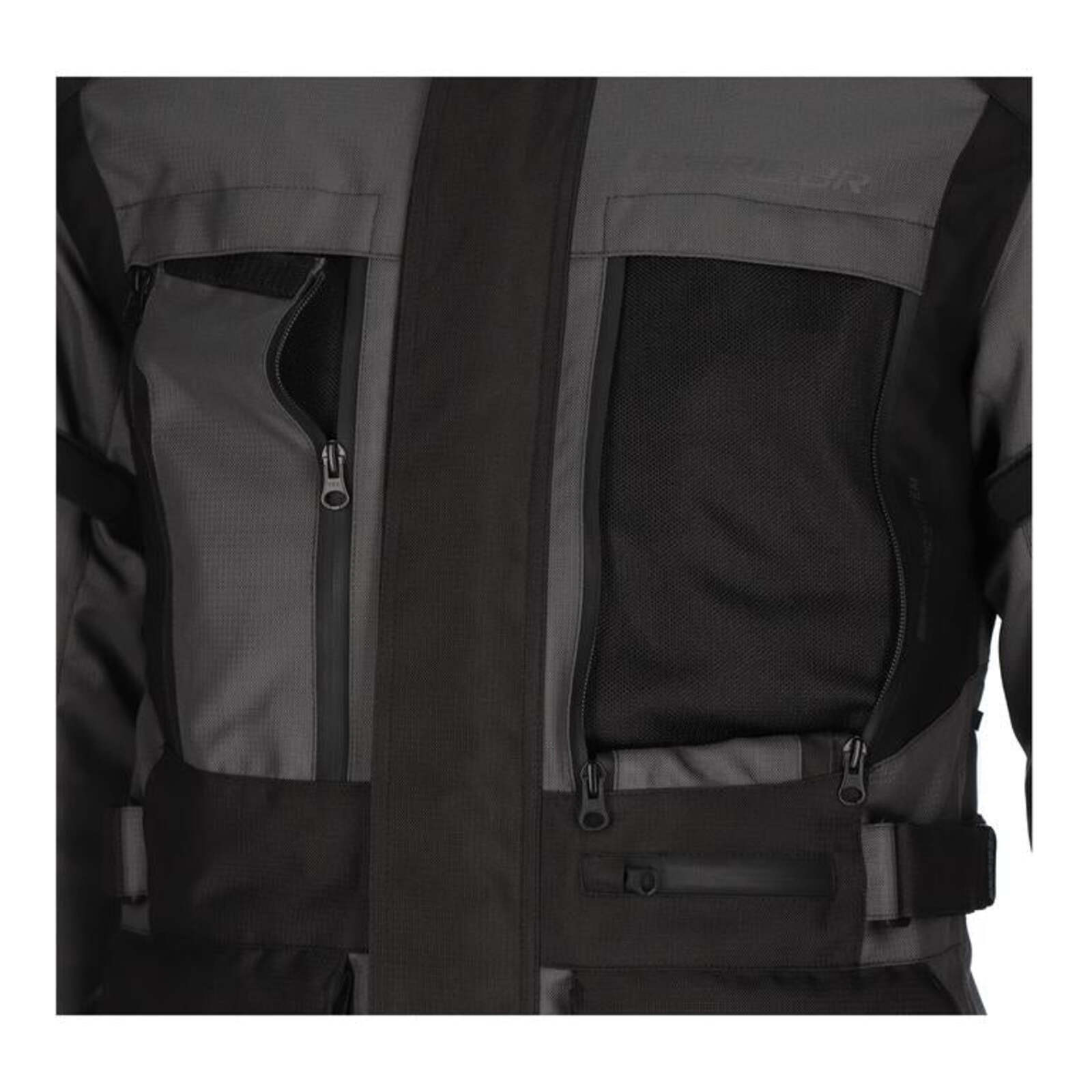 Dririder Explorer Adventure Jacket Dark Gray / Black - Image 4