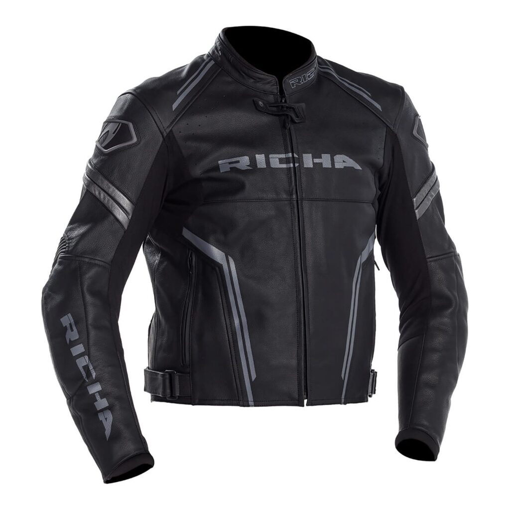Road Jacket Richa Assen Leather Black
