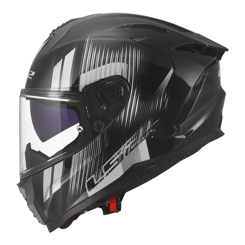 LS2 FF817 Challenger II Nitro Road Helmet Black/Grey