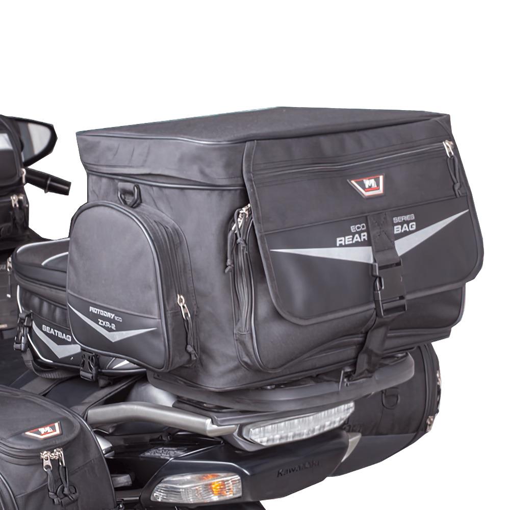 Motodry Eco-Series Rear Bag ZXR-2 44L Expandable Black
