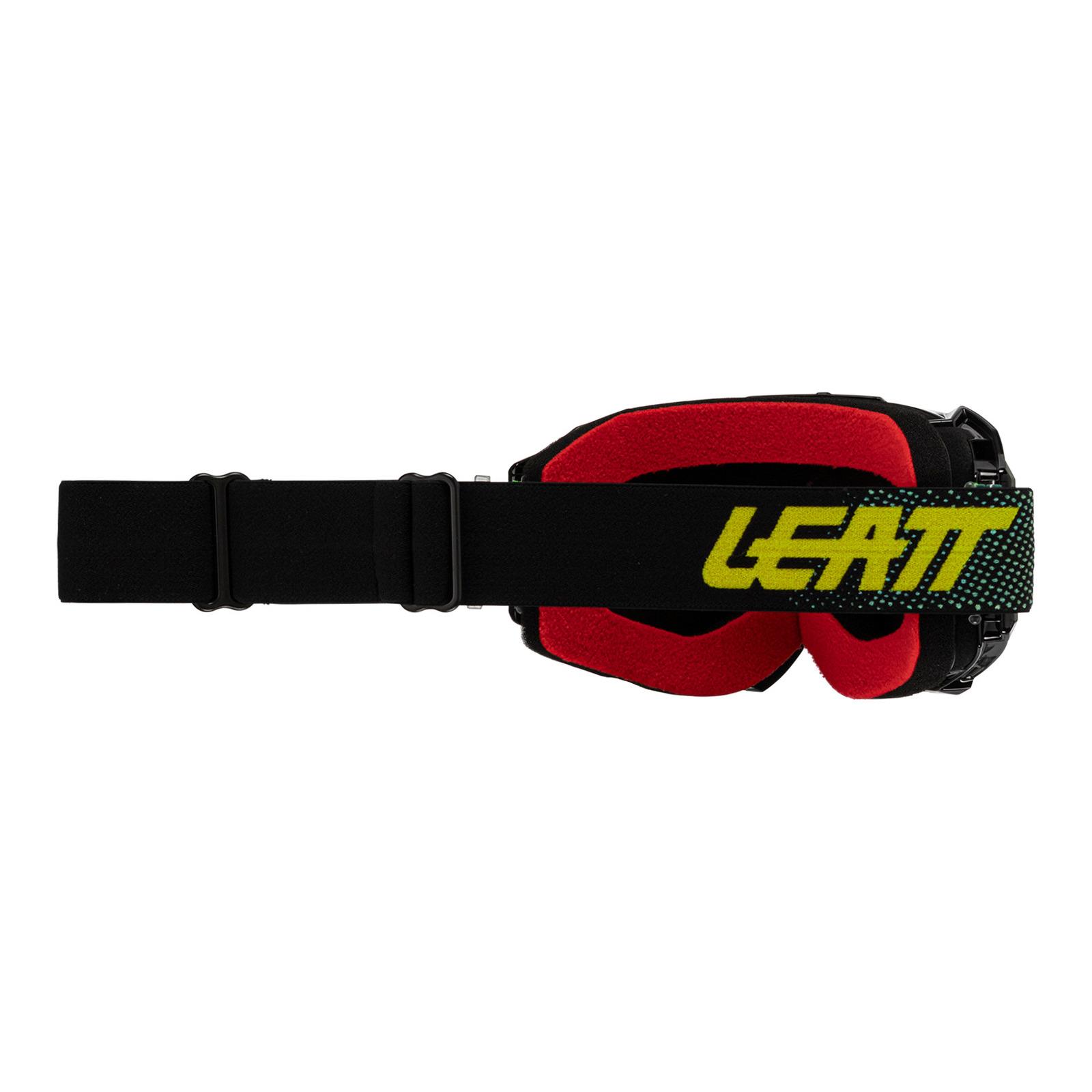 Leatt 4.5 Velocity Motocross Goggle Iriz Black Silver 50 VLT - Image 2