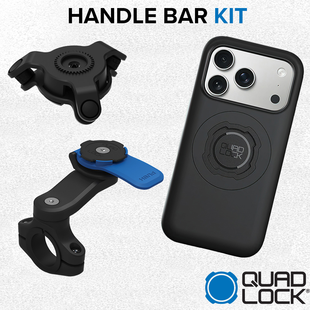 Quad Lock iPhone 17 Pro Max Handlebar Mount Kit