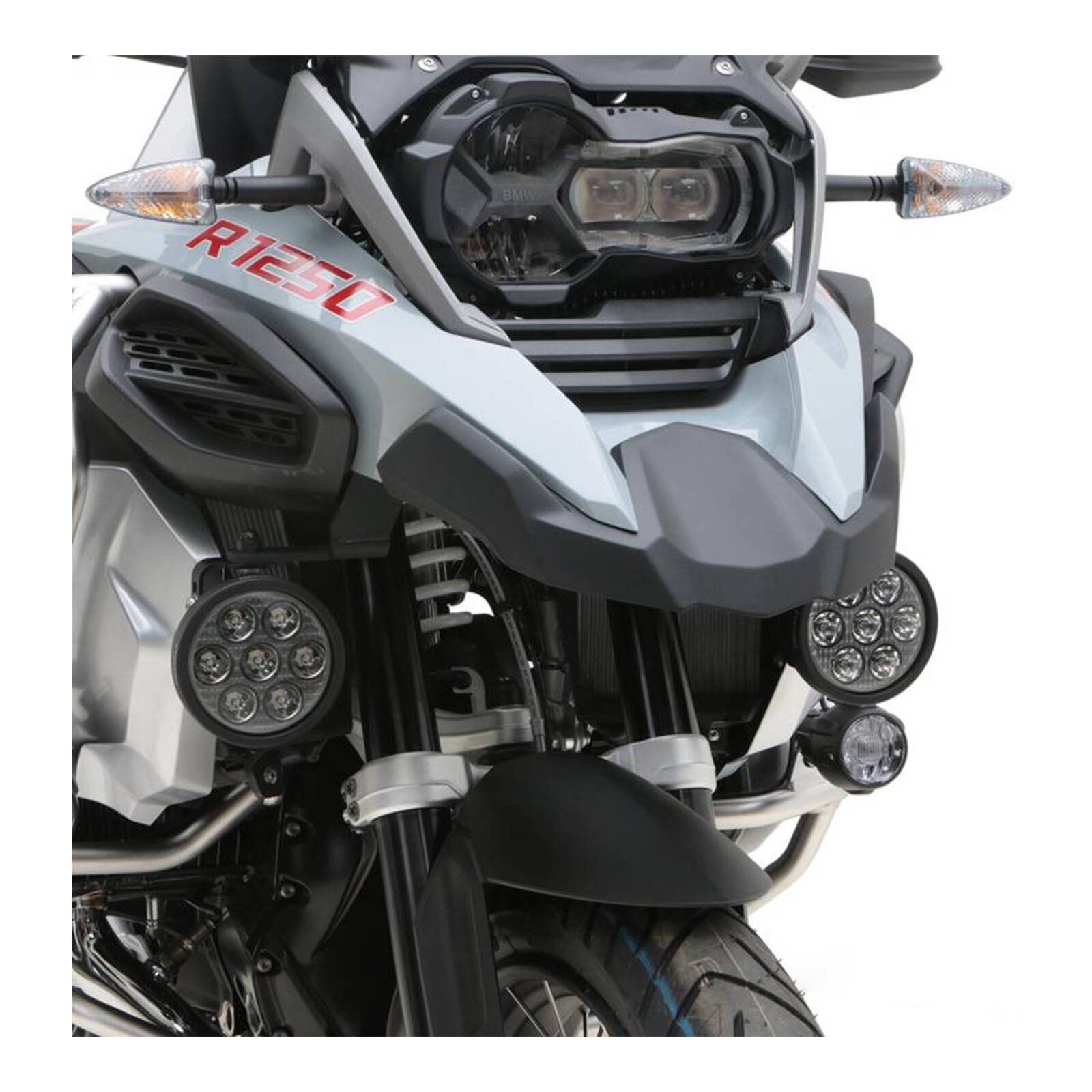 Denali Aux Light Mount Brackets - BMW R1250GSA '19> - Image 3