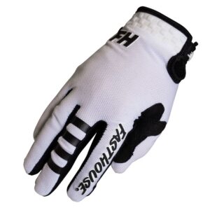 Fasthouse Youth A/C Elrod Air Motocross Glove White - Image 3