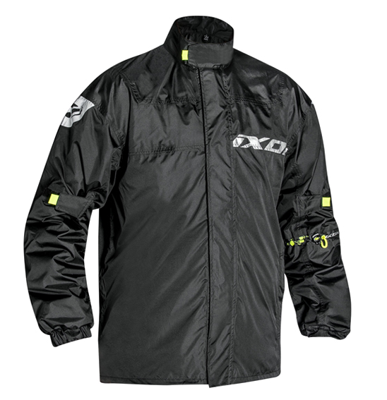Ixon MADDEN Rain Jacket Black/Yellow