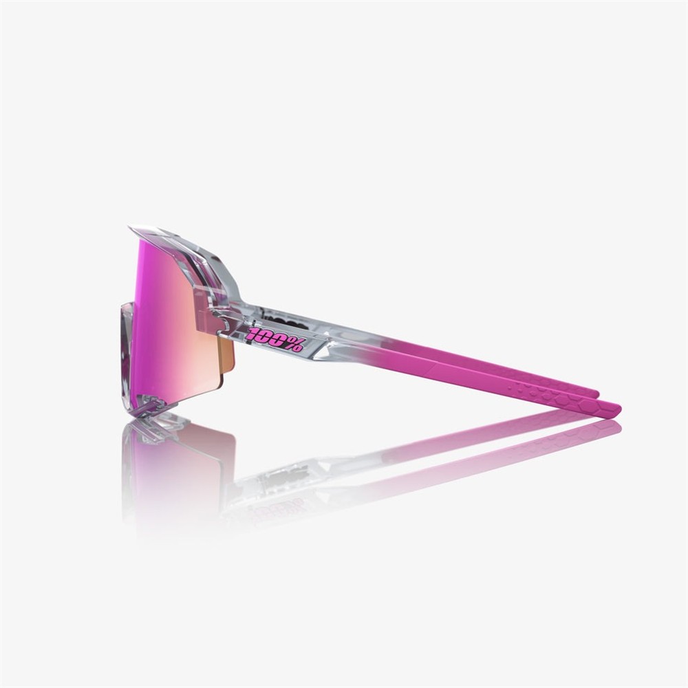 100% Slendale Tokyo Night Sunglasses Purple Mirror Lens