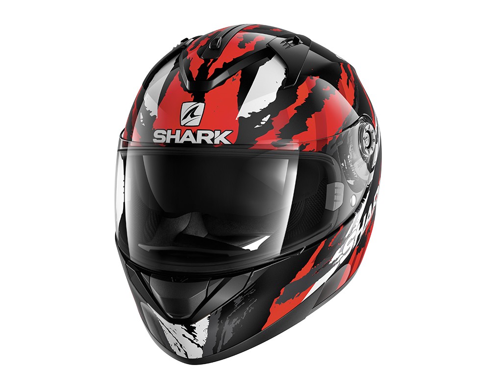 Road Helmet Shark Ridill OXYD Black/Red/Silver