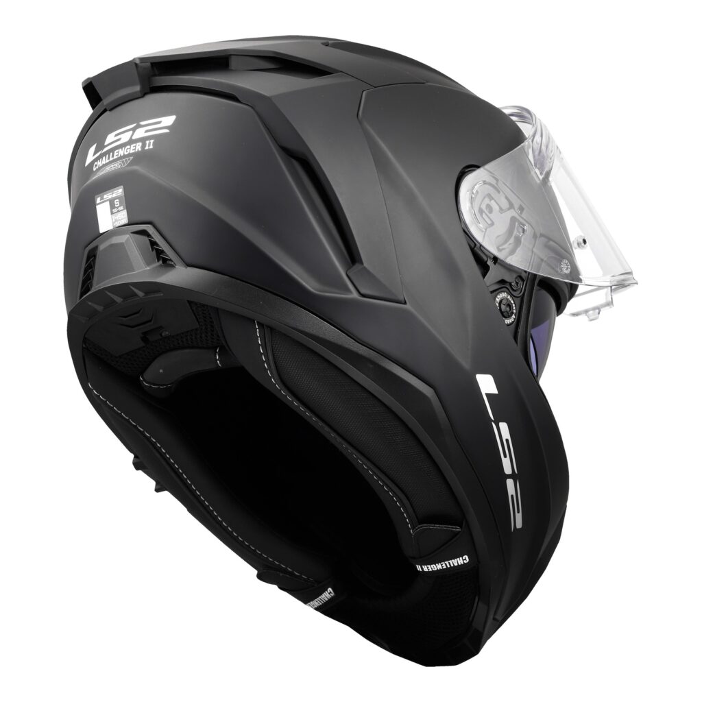 LS2 FF817 Challenger II Road Helmet Solid Matte Black