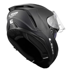 LS2 FF817 Challenger II Road Helmet Solid Matte Black - Image 2