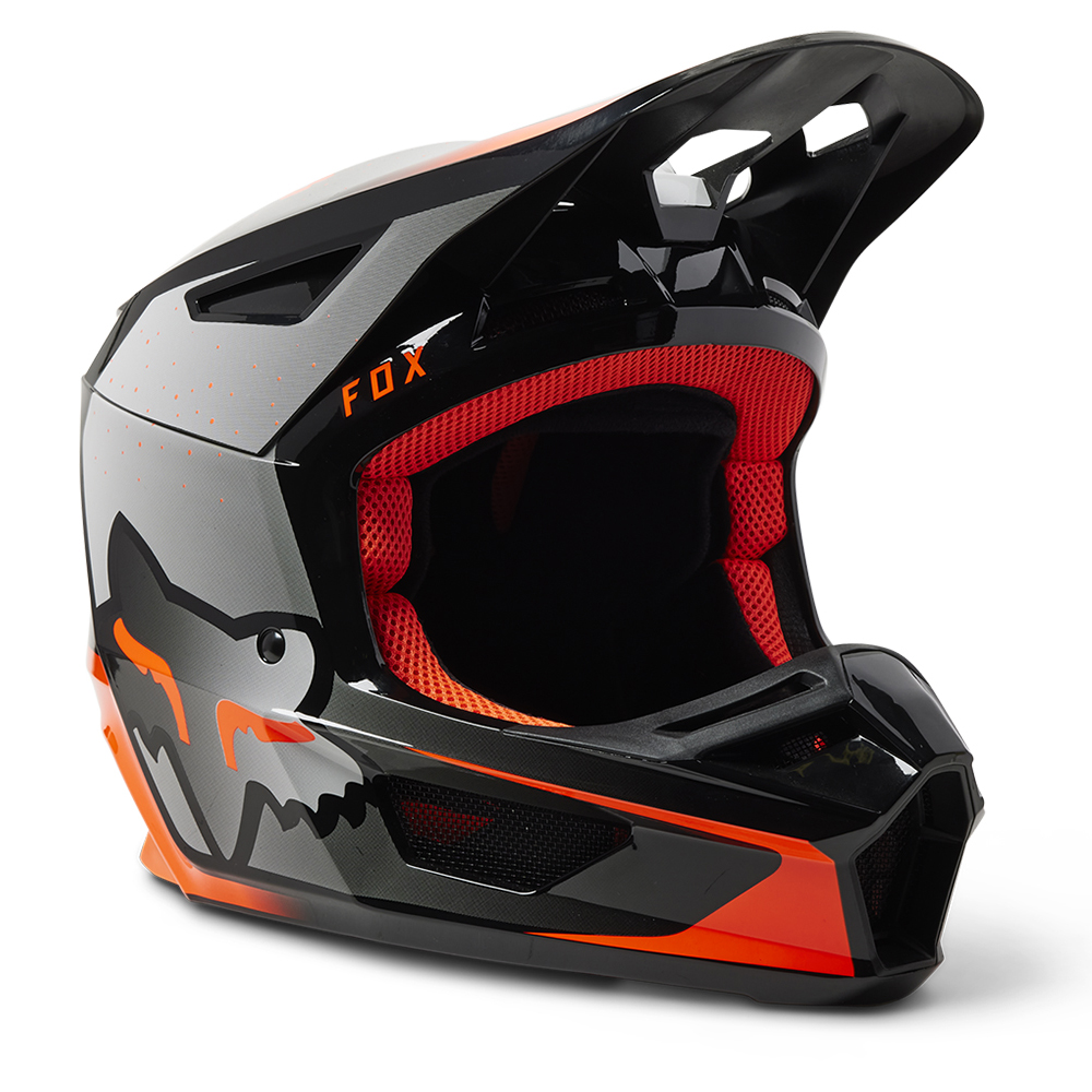 Fox V2 Vizen MIPS ECE Motocross Helmet Flo Orange