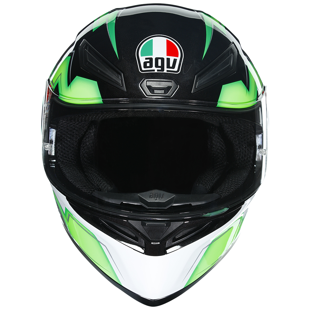 AGV K1 Road Helmet Kripton Black/Green