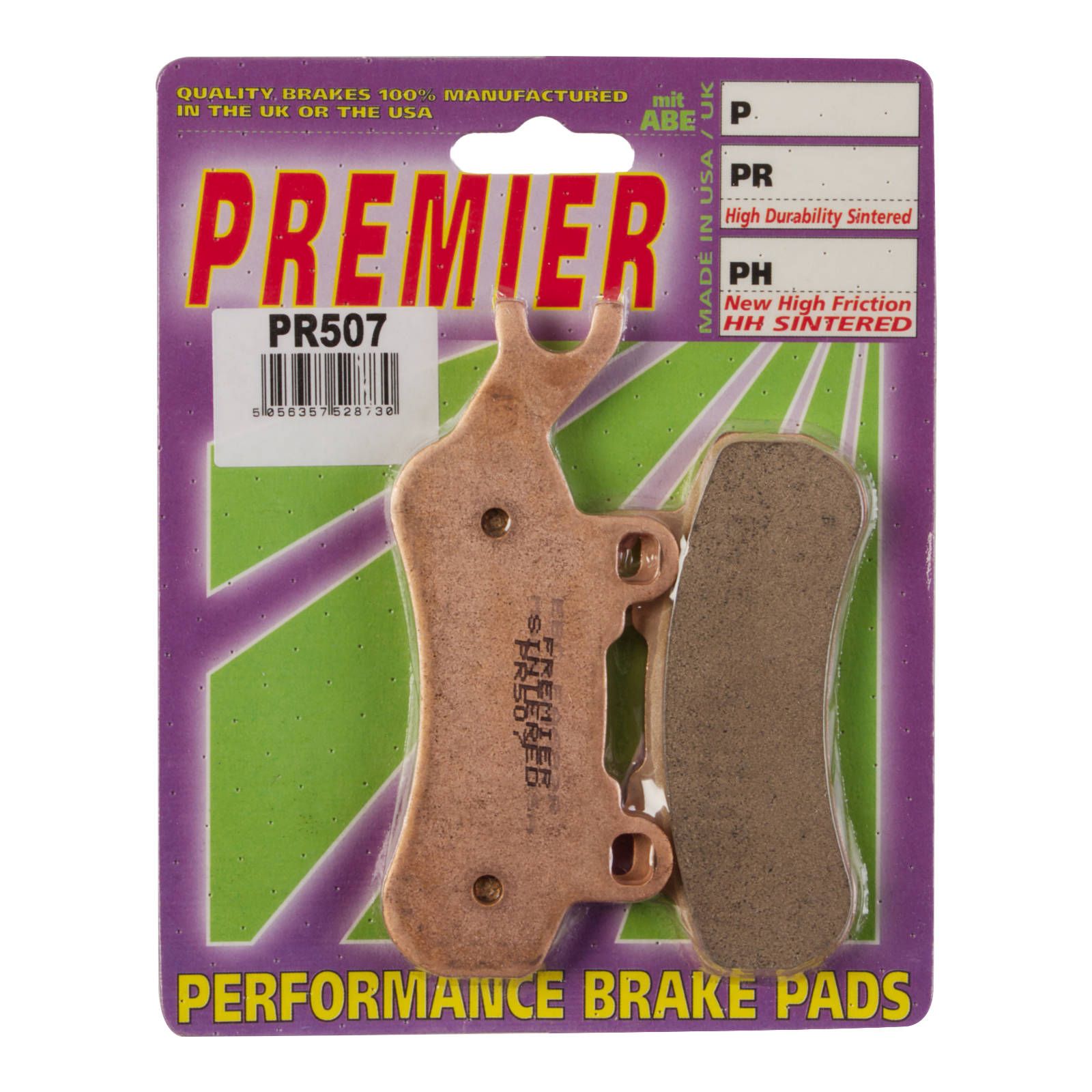 PREMIER BRAKE PADS FULL SINTERED CAN AM Defender FL - Image 1