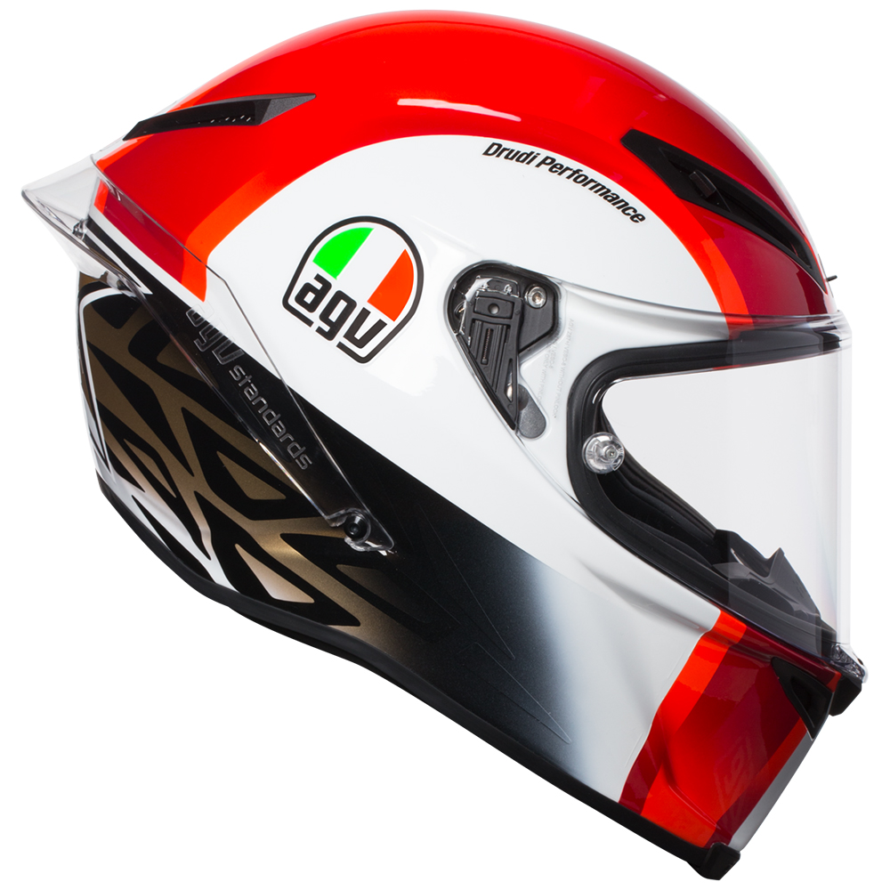 AGV RACE 3 VISOR PISTA/CORSA [IRIDIUM BLUE] NS