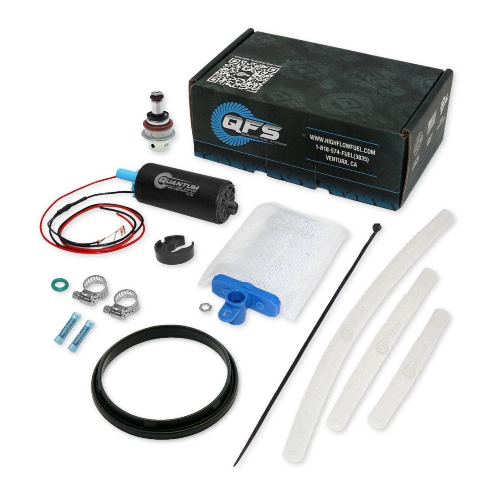 Quantum In-Tank EFI Fuel Pump with Regulator & Tank Seal - Image 1