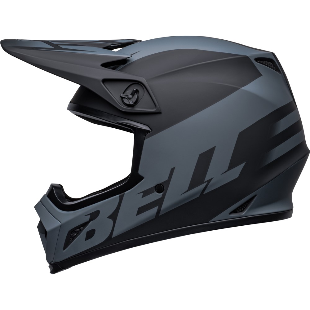 Bell MX-9 MIPS Disrupt Motocross Helmet Black/Charcoal