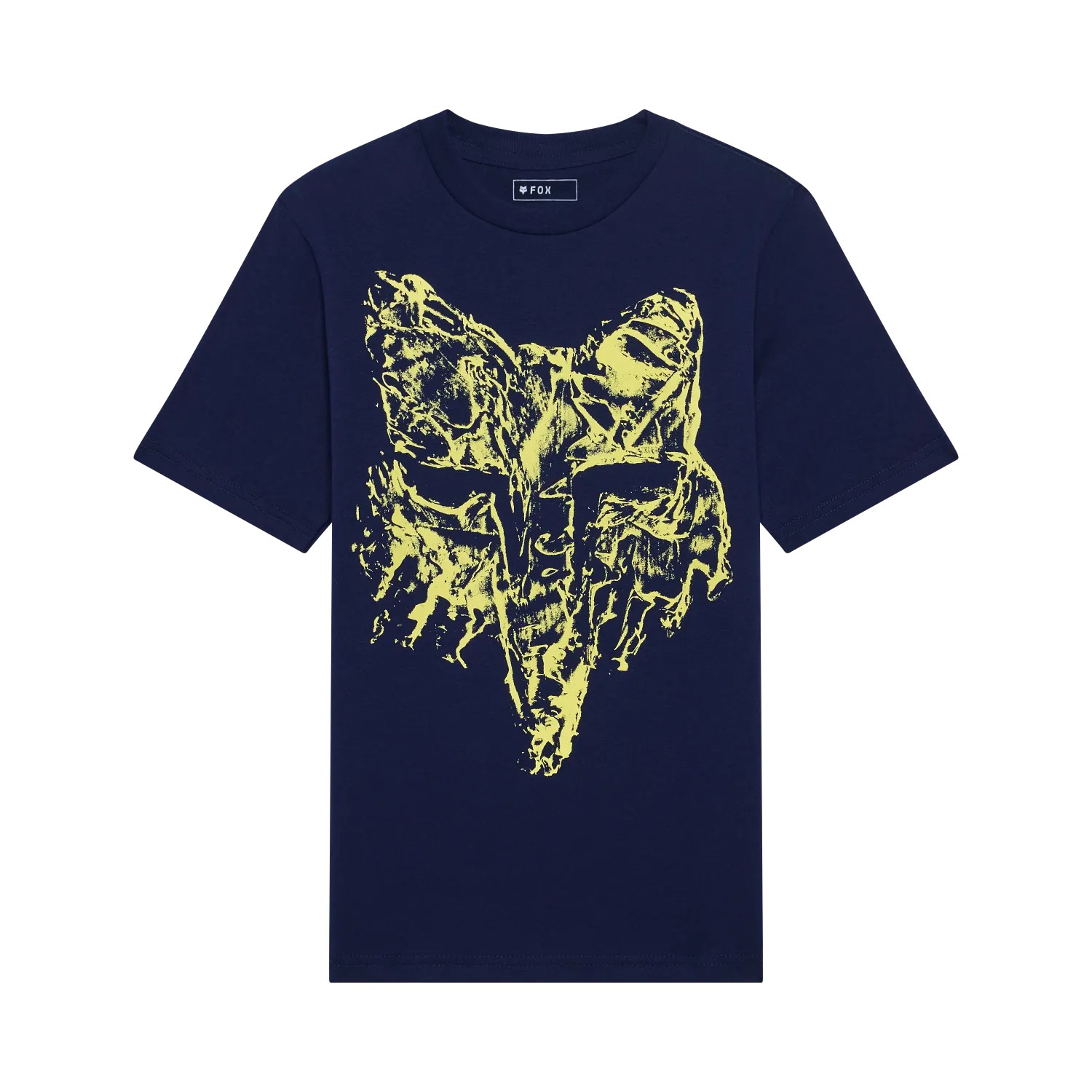 Fox Image Print Hd Tee Navy - Image 2
