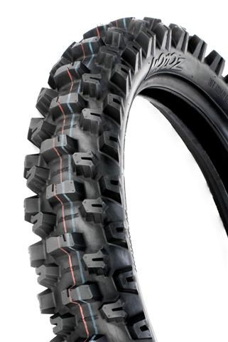 Rear Motocross Tyre Motoz TPS Terrapactor S/T MX Tyre 80/100-12