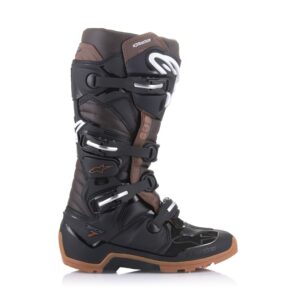 Alpinestars Tech-7 Enduro Motocross Boots Black/Dark Brown - Image 4