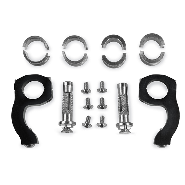 X-Factory Handguard Mount Kit Black Acerbis [AC]