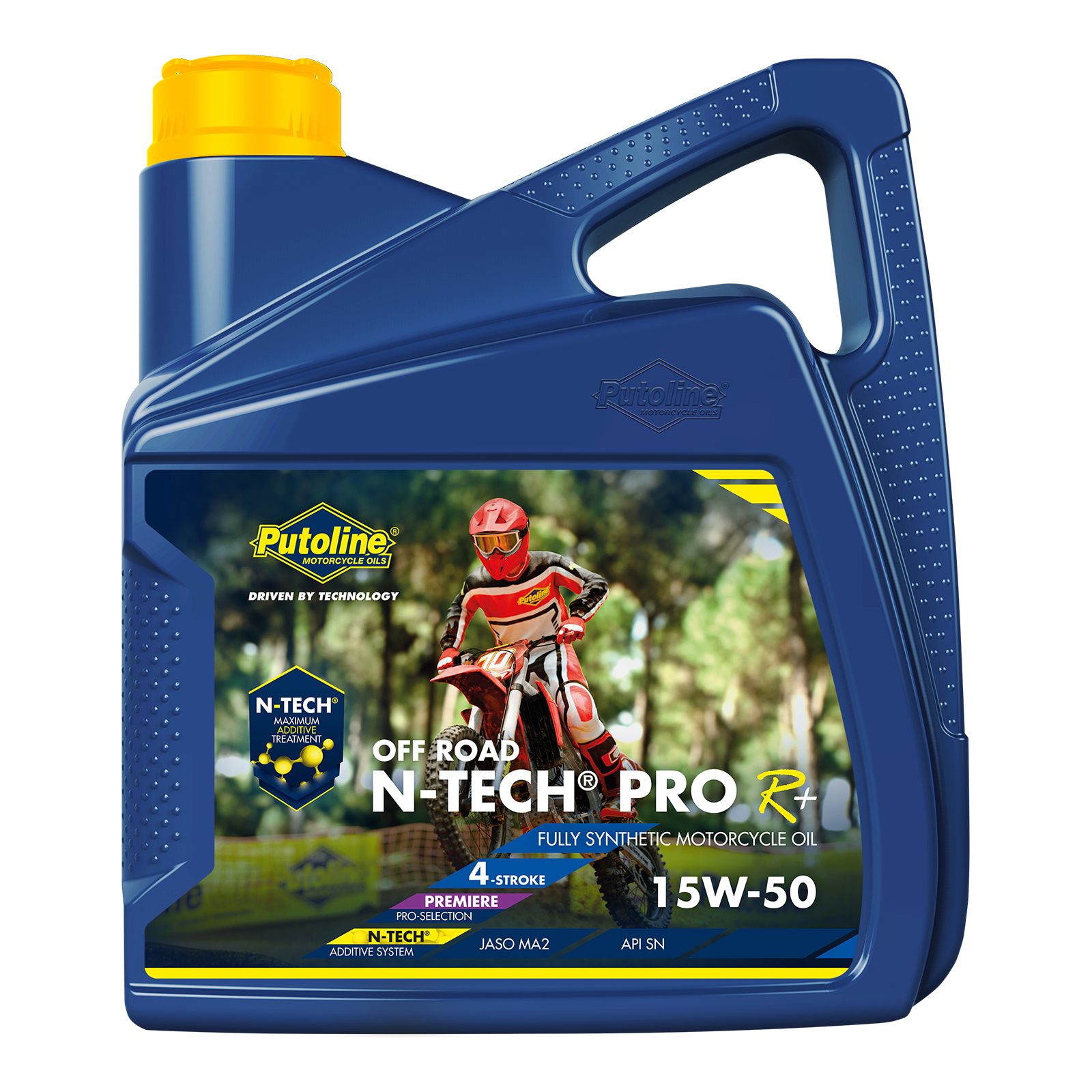 Putoline N-Tech Pro R + Off-Road 15w50 4lt - Image 1