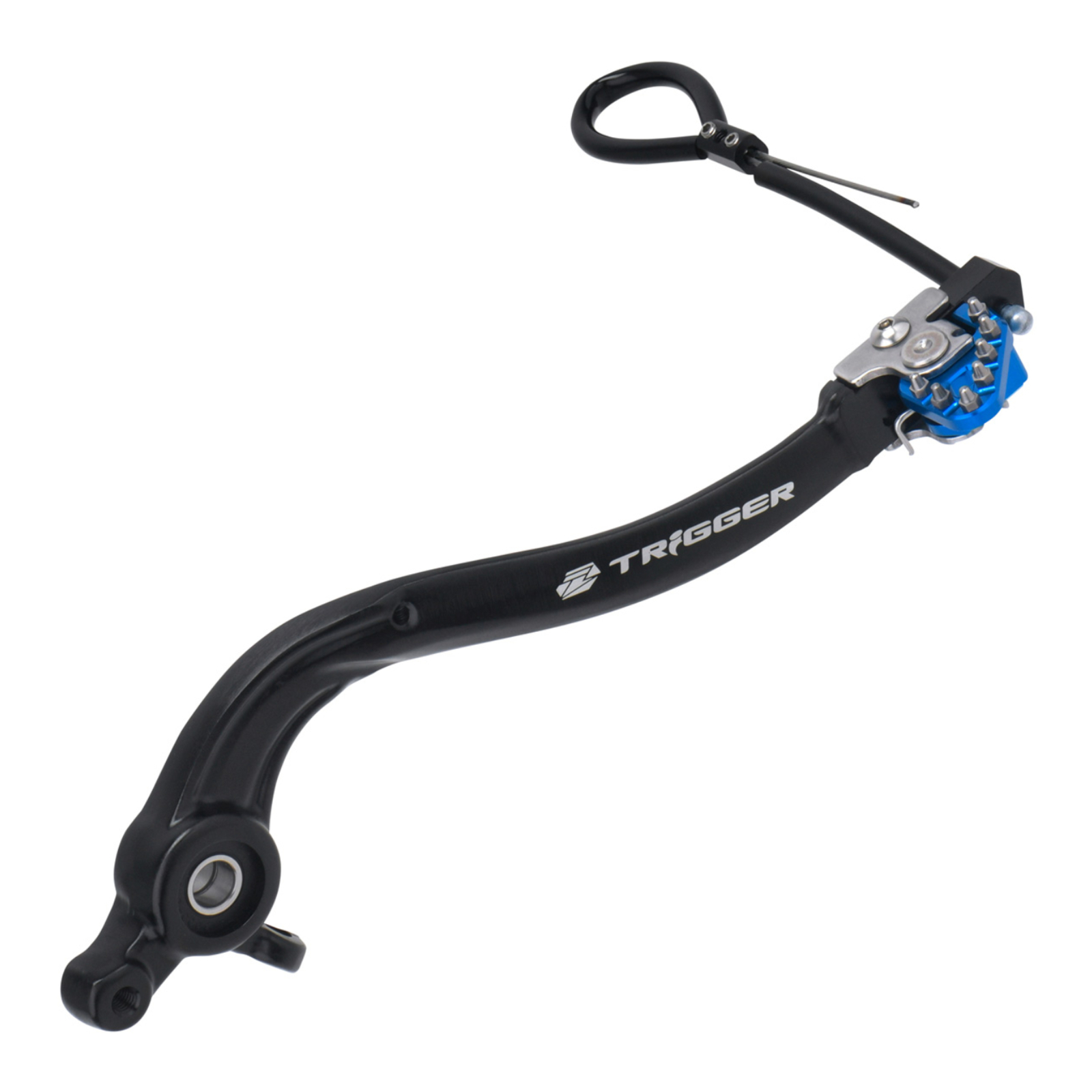 Zeta Trigger Brake Pedal HusqvarnaTC250'17-, FE250/350'17- H-Blue - Image 1