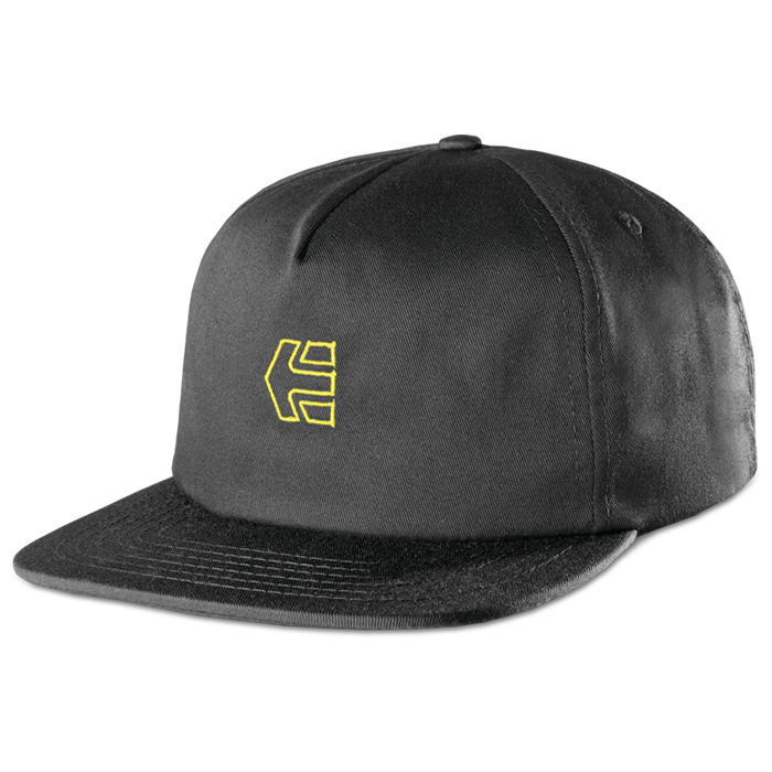 Etnies Icon Strapback cap Black/Yellow