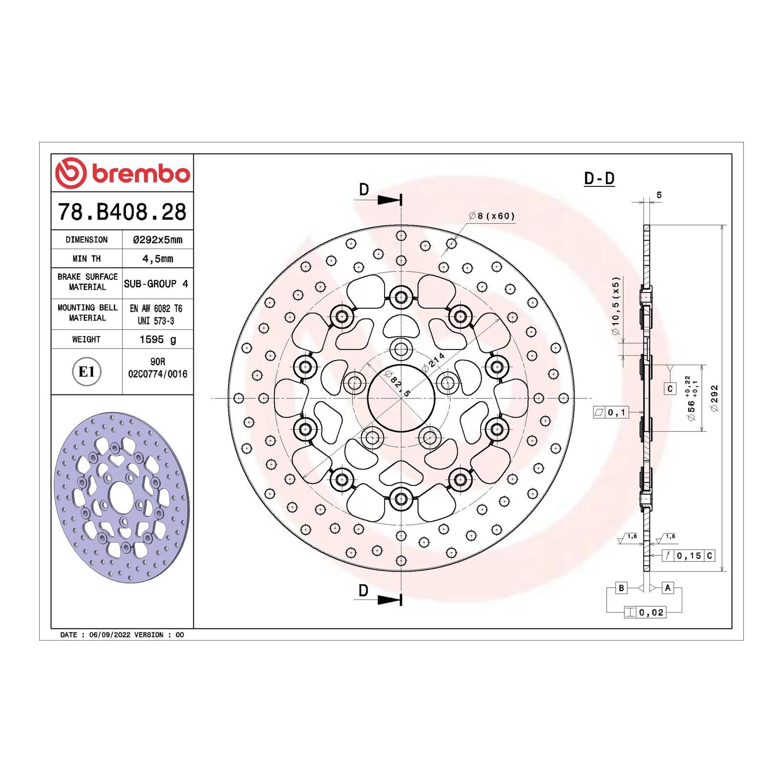Brembo Brake Disc - Image 2