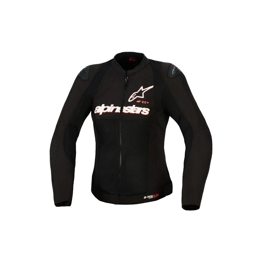 Alpinestars Stella SMX Air Jacket Black/White/Red Fluoro