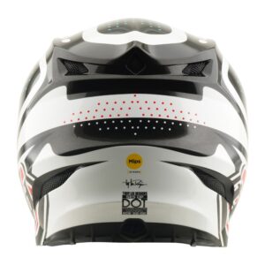 Troy Lee Designs SE5 Polycarbonate Motocross Helmet The Line Black - Image 2
